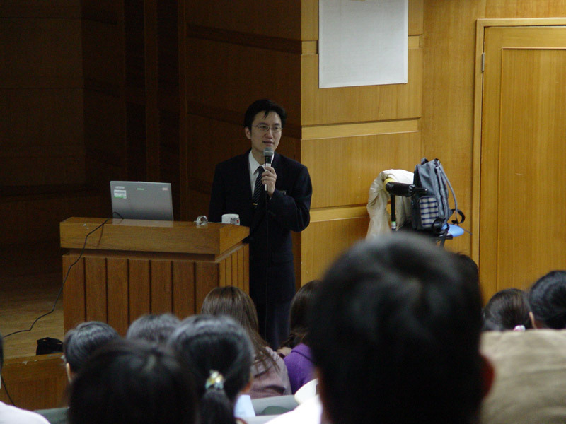 楊定一副教授演講