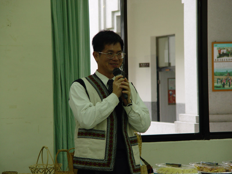 羅學務長代表校長致詞