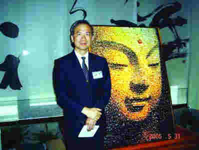 創意及意境十足的佛相展示
